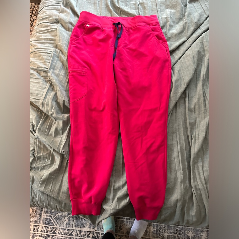 Figs Scrub Pants Zamora High Waisted